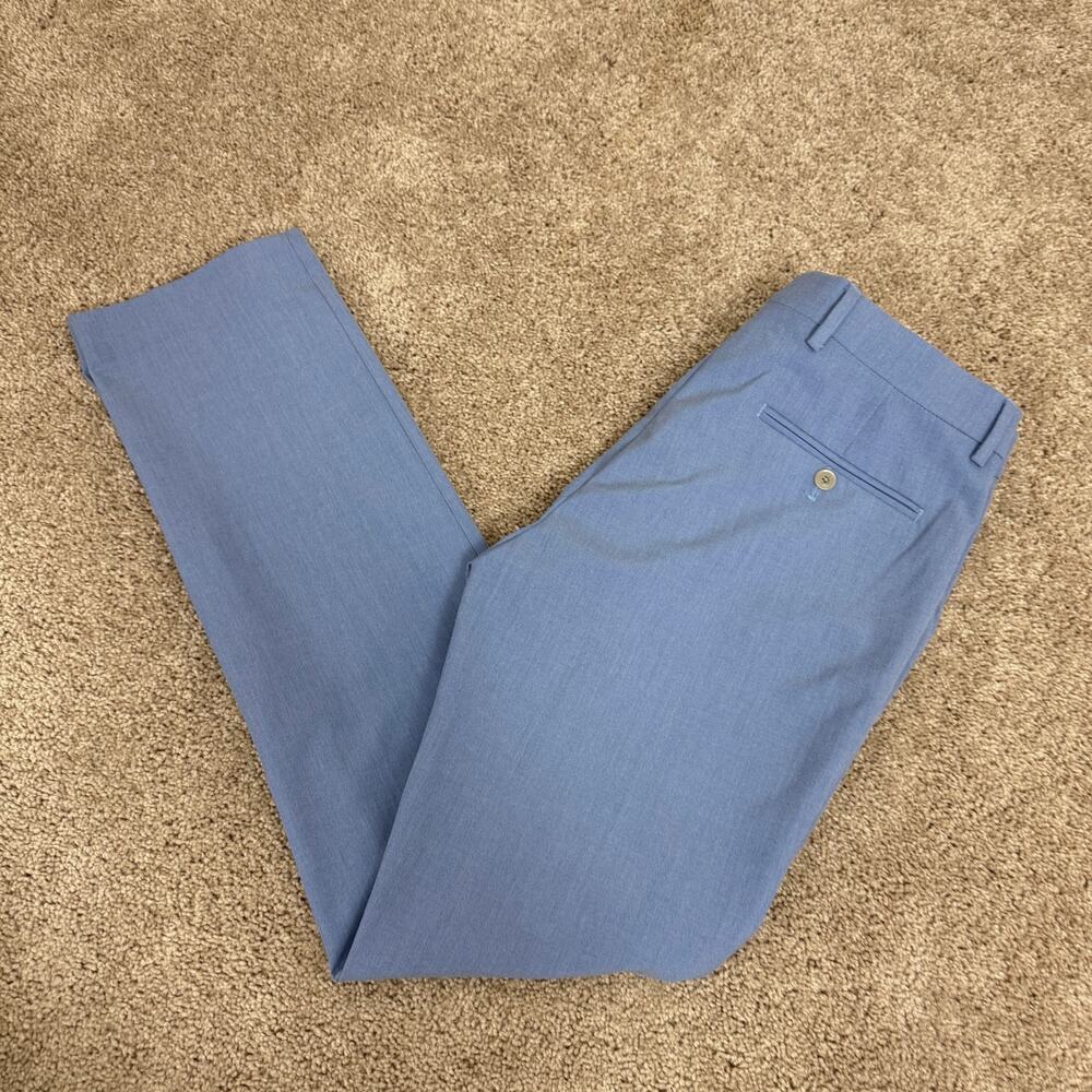 Egara men’s warehouse new without tag Women’s light Blue Dress pants size 32x32